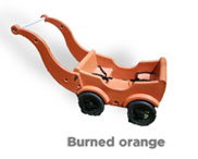 Heartland's Burned Orange Kids Wagon